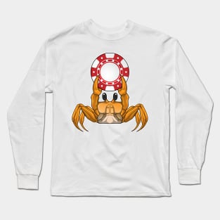 Crab Poker Poker chips Long Sleeve T-Shirt